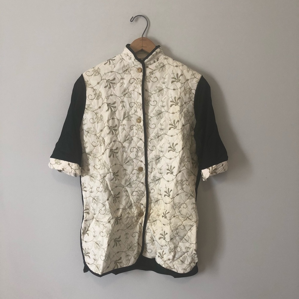 Vintage Asian Inspired Top with Bottoms